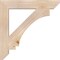 Ekena Millwork Imperial Slat Smooth Bracket, Douglas Fir, 5 1/2"W x 38"D x 38"H BKT06X38X38IMP06SDF - alternate 4
